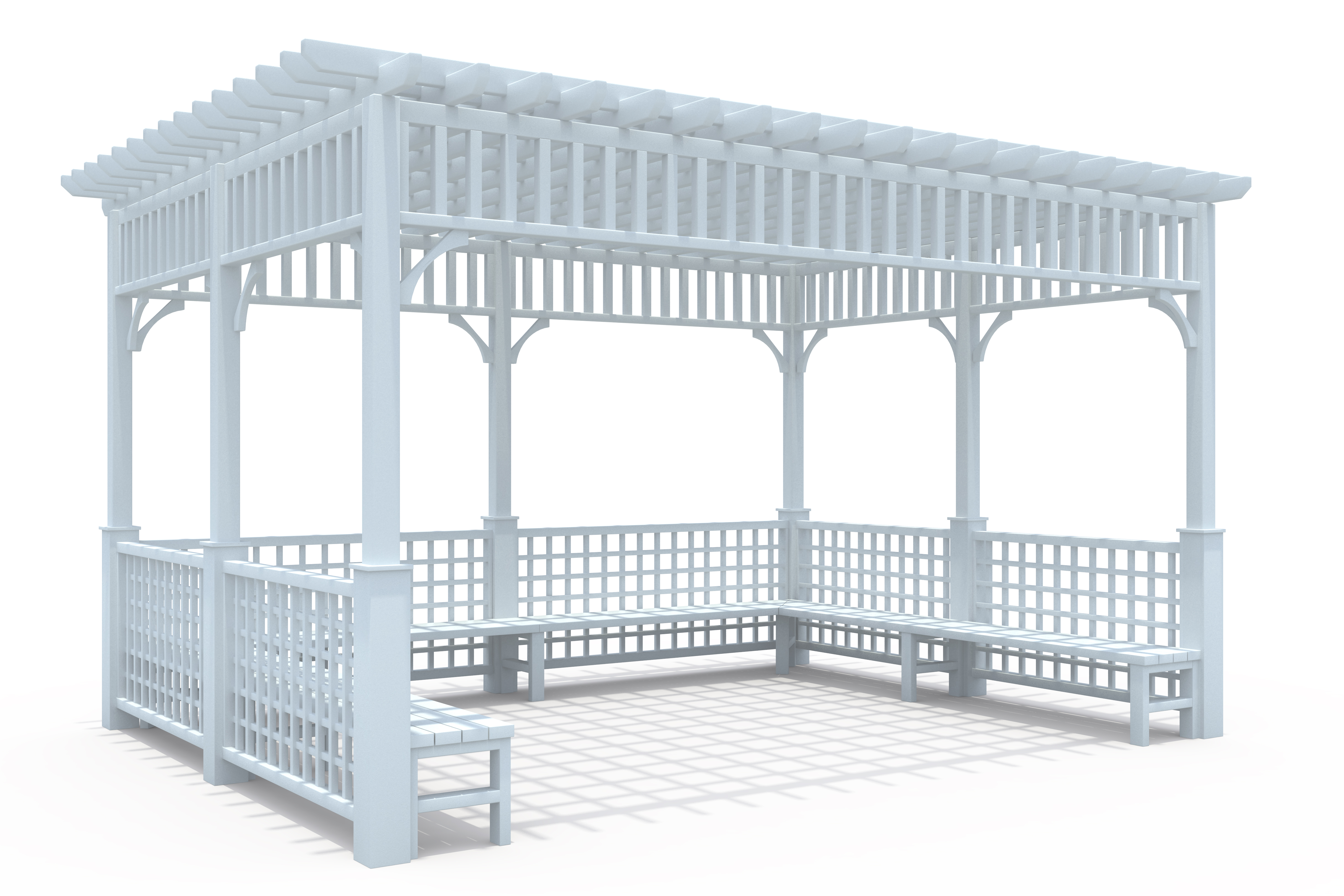 Pergolalar B-PP-3100 PP-3108 | Kent Mobilyaları | Erse Kent Mobilyaları